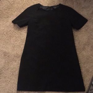 Black mini dress